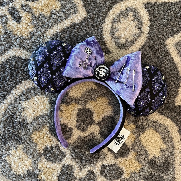 Disney Parks x Her Universe Accessories - Disney Her Universe Haunted Mansion Ears Headband OS Purple Madame Leota Studs